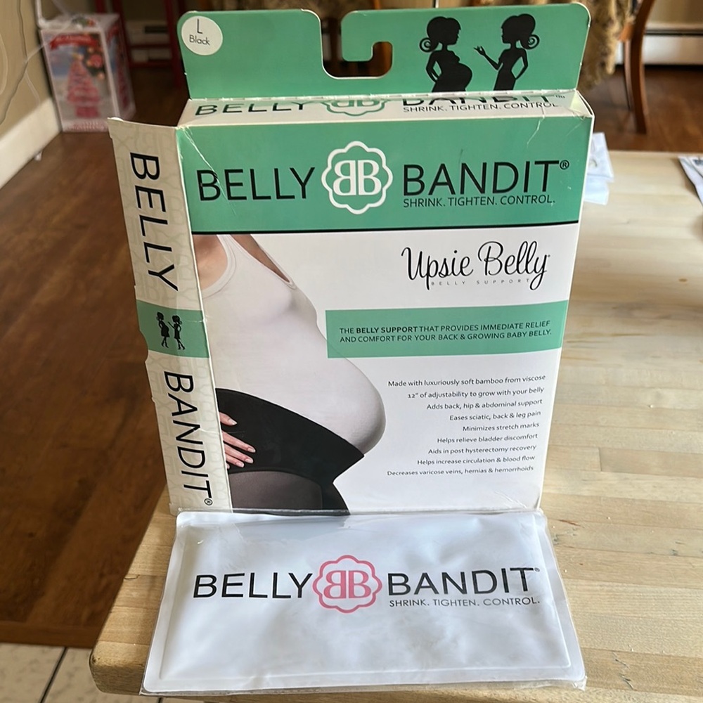 Belly Bandit Upsie Belly Support Band - Black
